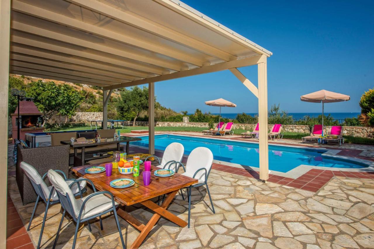 Villa Skala Seaview By Villa Plus Spathíon 外观 照片