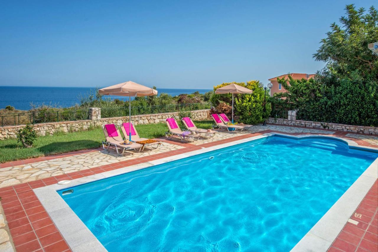 Villa Skala Seaview By Villa Plus Spathíon 外观 照片